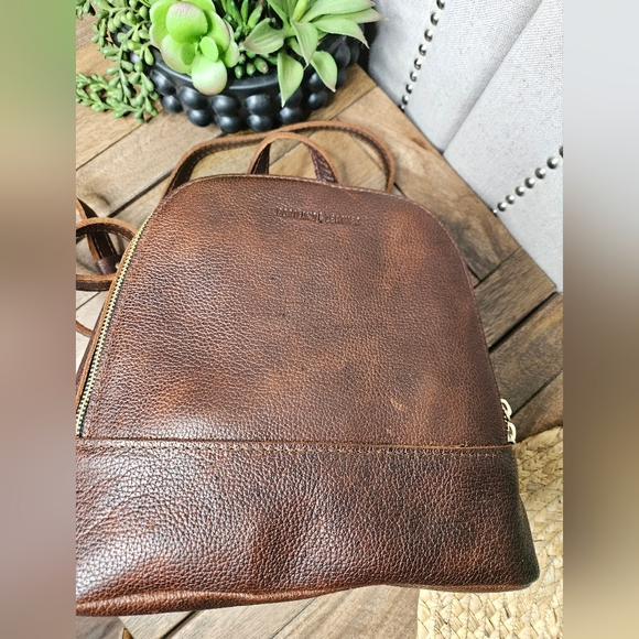 Portland Leather Goods Rue Convertible Backpack Coldbrew main image 13